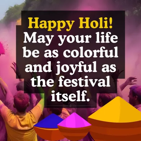 Wishes For A Memorable Holi Filled With Laughter - Free Happy Holi Download